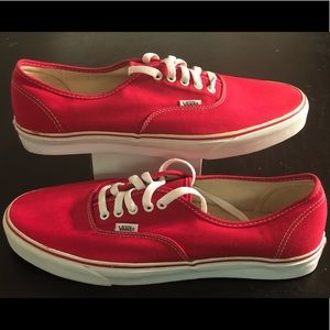 Vans Authentic Red